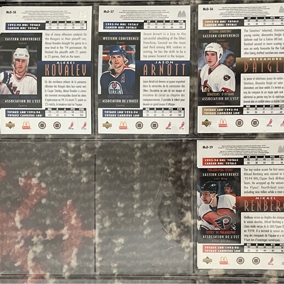 Upper Deck holographic hockey cards vintage rare collection NHL 90s nostalgia - Picture 8 of 10